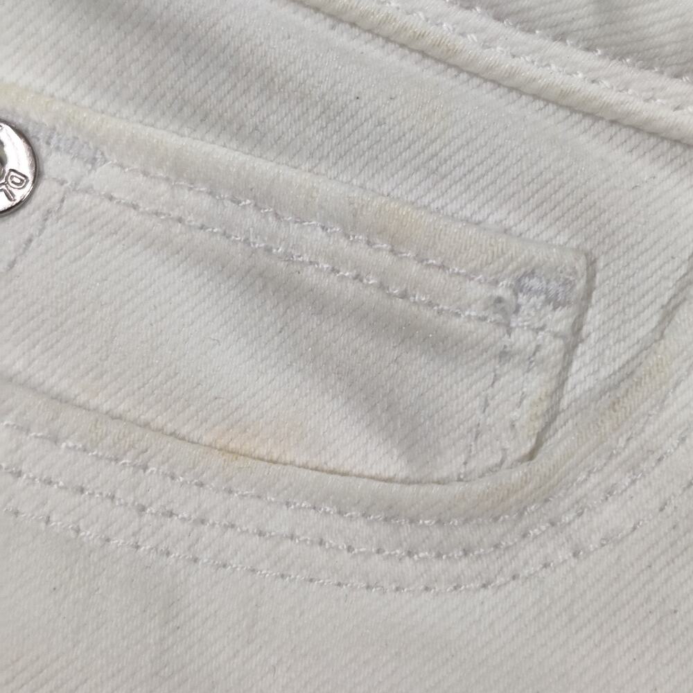 DL1961 Angel Mid Rise Skinny Ankle Jeans Women’s Size 26 White Stretch Denim - Picture 4 of 16